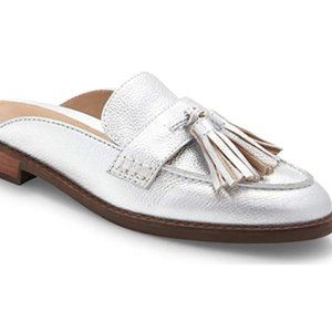 Women's silver hole shoes